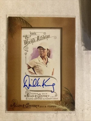 2014 Allen & Ginter Danielle Kang Framed Mini Auto #AGA-DK - Image 1 of 2