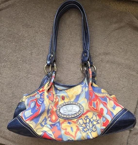 Kathy Van Zeeland Schultertasche Handtasche Geldbeutel - Bild 1 von 19