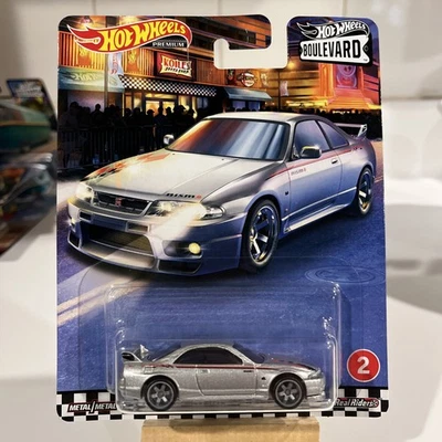 Hot Wheels Premium Boulevard Nissan Skyline GT-R (BCNR33) NO2 Real Riders - Изображение 1 из 4