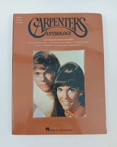 Carpenters Anthology Piano Vocal Guitar Songbook Hal Leonard - Picture 1 of 10