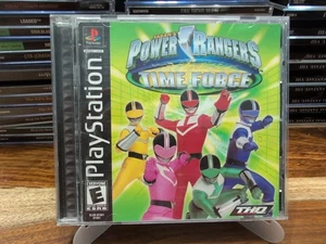 Power Rangers Time Force  (Sony Playstation 1 ps1) Complete CIB - Picture 1 of 5