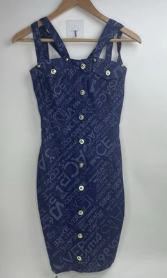 Versace Jean Vestido Azul Mujer Talla XXS Foto 1 de 4