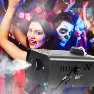 AGPtEK Rauchmaschine kabellose Nebelmaschine Halloween Weihnachten Hochzeit Bühne - Bild 1 von 12