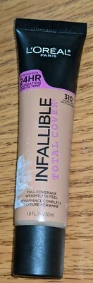 L'oreal Infallible Total Cover Full Coverage Foundation  #310- Classic Tan - Image 1 of 3