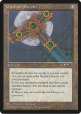 1 x Gustha's Scepter - Alliances - LP - Magic The Gathering - MTG