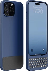 Tastatur Hülle für iPhone 15 Pro Max für Premium Tippgefühl - Royal Ink - Bild 1 von 9