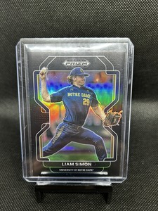 2022 Prizm Draft Picks baseball Liam Simon Black Retail Exclusive #PDP166