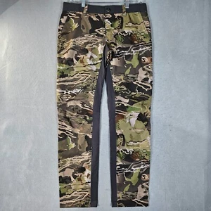 Under Armour Storm Womens 10 Fletching Hunting Pants Forest Camo Water-Resistant - Picture 1 of 18