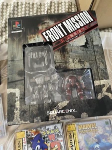 PlayStation PS1 Front Mission History 1st-3rd Figure Set Japanese Open Unused - Picture 1 of 16