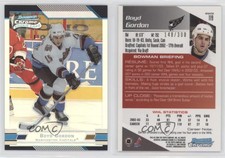 2003 Bowman Chrome Draft Picks & Prospects Refractor /300 Boyd Gordon Rookie RC