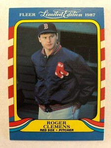 Fleer 1987 Limited Edition Baseball Card   PICK YOUR FAVORITE PLAYERS FROM LIST