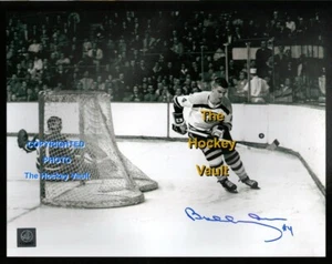 ROOKIE Bobby ORR BRUINS #4 vs SAWCHUK Signed 11X14 GNR Orr’s COA & Holo GORGEOUS - Bild 1 von 1