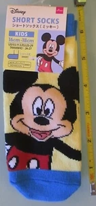 Authentic Licensed Disney Mickey Mouse, Kids Short Socks - Japan - Picture 1 of 3