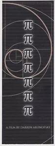 Boleto de película japonesa Pi 1998 π B Sean Gullette Darren Aronofsky - Imagen 1 de 1