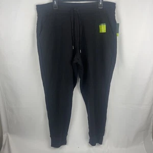 Tek Gear Herren schwarz ultraweiche Fleece Jogginghose Größe XX Large - Bild 1 von 6