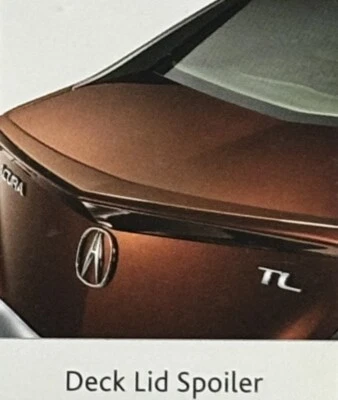 Alerón labial trasero de fábrica Acura TL Advanced 2009-2013 4G OEM JDM raro Foto 1 de 4