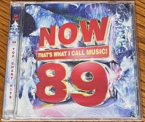 VARIOUS ARTISTS "NOW THAT'S WHAT I CALL MUSIC 89” RARE ORIGINAL 2014 UK 2CD SET - Imagen 1 de 2