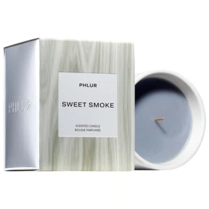 PHLUR SWEET SMOKE Scented Candle Bougie Parfumee with Missing Person Perfume - Picture 1 of 2