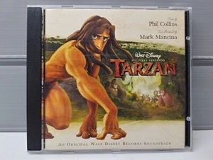 WALT DISNEY TARZAN ORIGINAL MOTION PICTURE SOUNDTRACK CD PHIL COLLINS 1999 Mint - Imagen 1 de 5