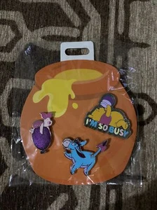 Oh My Disney 3 Piece Winnie The Pooh Pin Set New Sealed - Picture 1 of 5