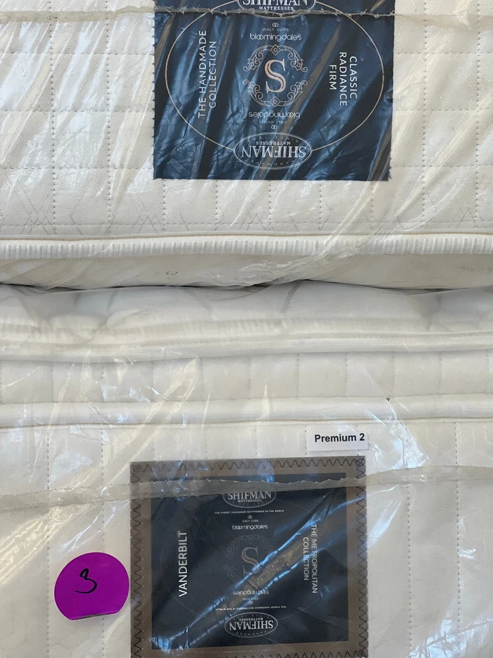 KING SHIFMAN HANDMADE COLLECTION CLASSIC RADIANCE FIRM (DOUBLE SIDED) MATTRESS - Изображение 1 из 3