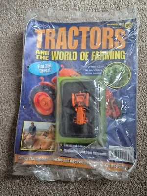 1/43 HACHETTE UNIVERSAL HOBBIES TRACTOR WORLD OF FARMING 1951 FIAT 25R MODEL - Image 1 of 3