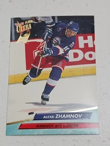 Alexei Zhamnov Winnipeg Jets 1992 - 93 Fleer Ultra Rookie Card #447 - Picture 1 of 2