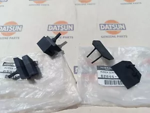 DATSUN 1200 bonnet hood & Radiator Core Support Rubbers Genuine Fits NISSAN B120 - Picture 1 of 3