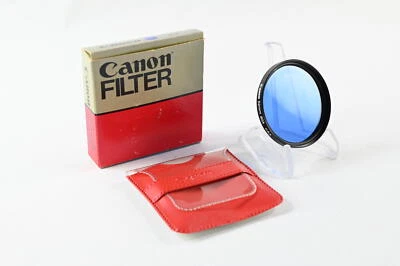 Canon 52mm Blue 80A Filter #G250 - Image 1 of 4