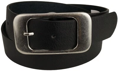 34 Farben Damen Herren Jeans Gürtel 3,8 echt Leder und Polyurethan bis 105 cm 56 - Bild 1 von 4