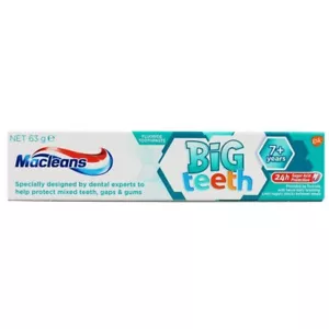 MACLEANS BIG TEETH TOOTHPASTE 63gm x1 (age 7+) - Picture 1 of 1