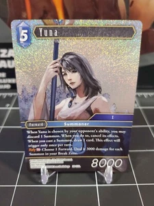 Yuna 20-117L Legendary FOIL Dawn of Heroes Final Fantasy FFTCG - Imagen 1 de 2