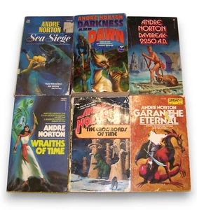 Lot of 9 Mixed Vintage Paperbacks Books by Andre Norton Sci-Fi - Picture 1 of 6