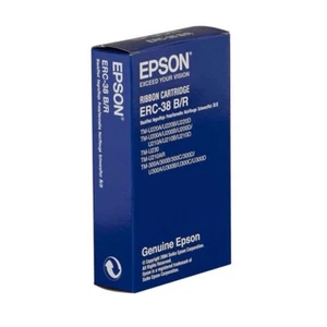 Wkład taśmowy Epson ERC-38 B/R (C43S015376) - Epson TMU220A U220B U220D - Zdjęcie 1 z 2