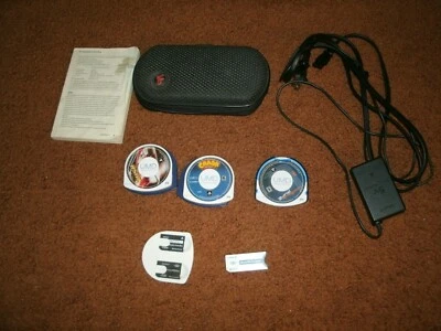 Sony PSP 2000 Launch Edition Massive Lot With Games, Case, Manual And MC's - Image 1 of 4