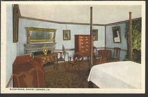 Mount Vernon Virginia River Room ~ VINTAGE Pre- - Bild 1 von 2