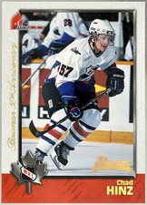 1998-99 Bowman CHL - Golden Anniversary #/50 ! Chad Hinz