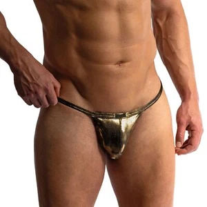 Manstore M2420 Ultra Tanga Herren Unterwäsche Slip Male Pouch Slip Shiny Metallic - Bild 1 von 5