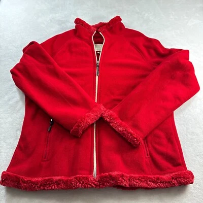 Puños de cuello de piel sintética polar manga larga cremallera completa Green Tea XL Foto 1 de 4