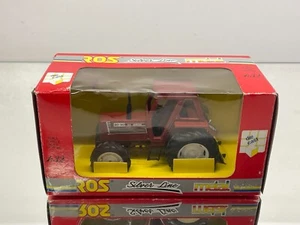 ROS SILVER LINE 30301 FIAT 80-90 DT TRACTOR -RED 1:32- GOOD IN BOX - Picture 1 of 6