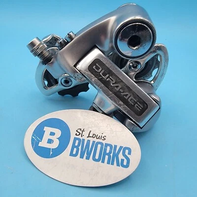 Câmbio traseiro vintage Shimano Dura Ace RD-7402 8 velocidades duplo 7400 SIS c12 - Imagem 1 de 4