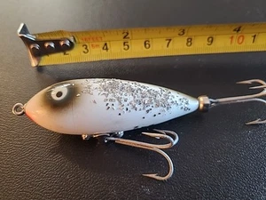 Vintage Heddon Baby Zara Fishing Lure GLITTER!! USA - Picture 1 of 5