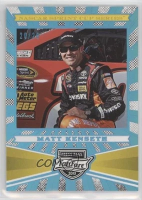 2013 Press Pass Fanfare Sapphire Foil /20 Matt Kenseth #29 HOF - Image 1 of 2