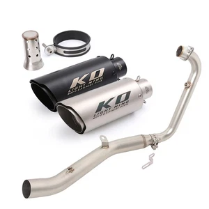 Header Link Pipe Exhaust Muffler Complete System For Lifan KP-Mini 150 2015-2025 - Picture 1 of 16