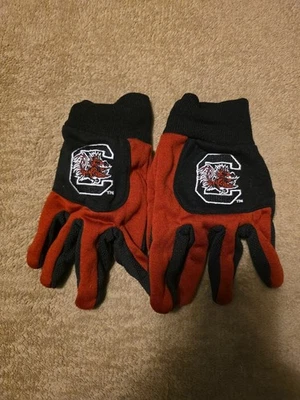 NCAA CAROLINA GAMECOCKS GUANTES MUJER NUEVOS SIN ETIQUETAS Foto 1 de 3