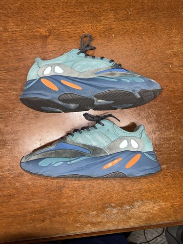 Taglia 10.5 Adidas Yeezy Boost 700 Sbiadite Azzurro