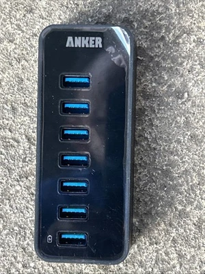 Anker 10 Port 60W Data Hub with 7 USB 3.0 Ports and 3 PowerIQ - Image 1 of 2