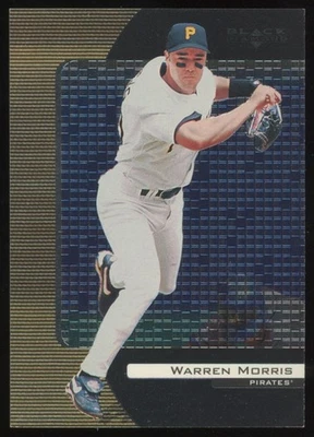 2000 Upper Deck Black Diamond Warren Morris Pittsburgh Pirates #68 - Image 1 of 2