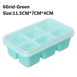 Silicone Big Ice Cubed Maker Large Cube Square Tray Molds Whiskey Ball Cocktails - Picture 1 of 8