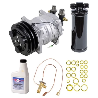 For Volvo 240 244 & 245 OEM AC Compressor w/ A/C Repair Kit GAP - Image 1 of 4